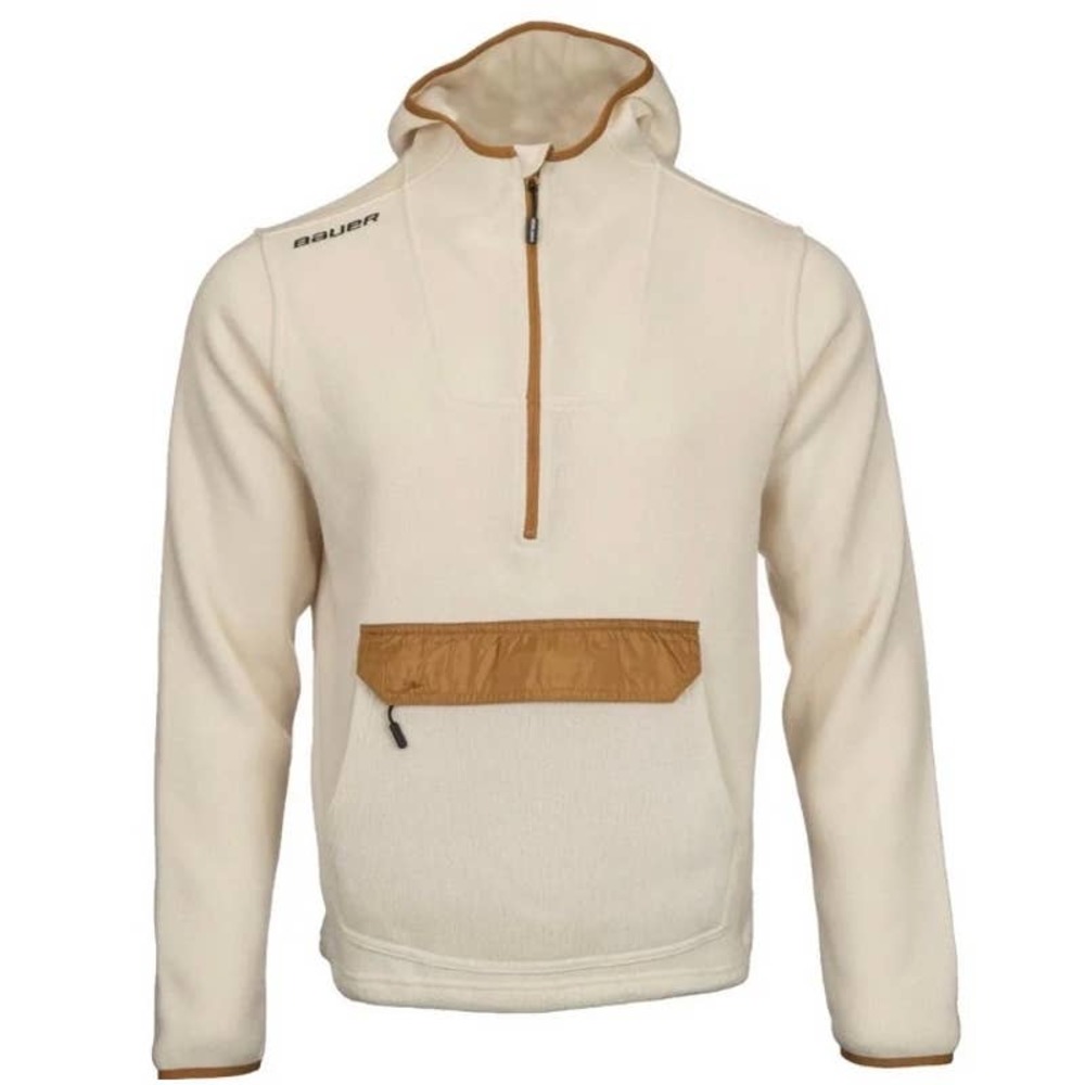 Bauer Anorak Pullover Sweatshirt Cream Medium